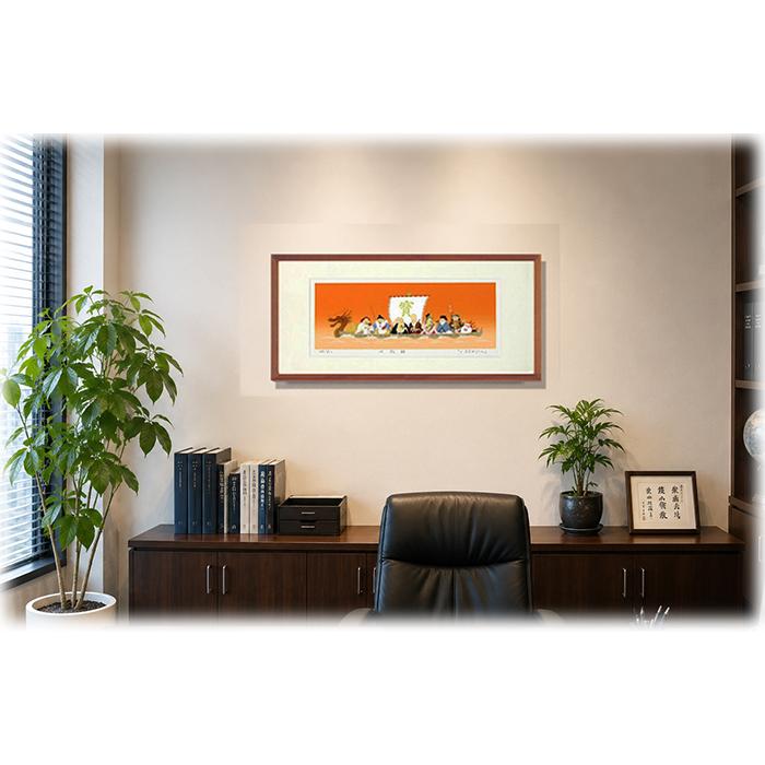 絵画 吉岡浩太郎 七福神 版画 インテリア : 絵画生活 - 通販 - Yahoo