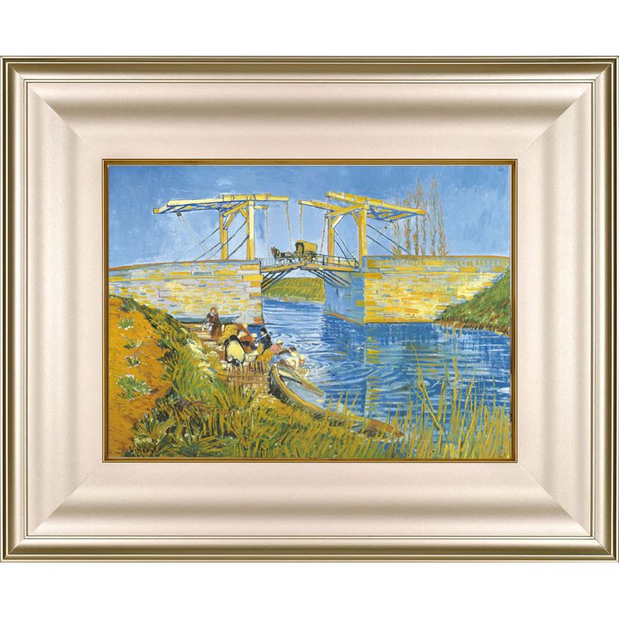 絵画 ゴッホ アルルの跳ね橋 名画 インテリア : 絵画生活 - 通販