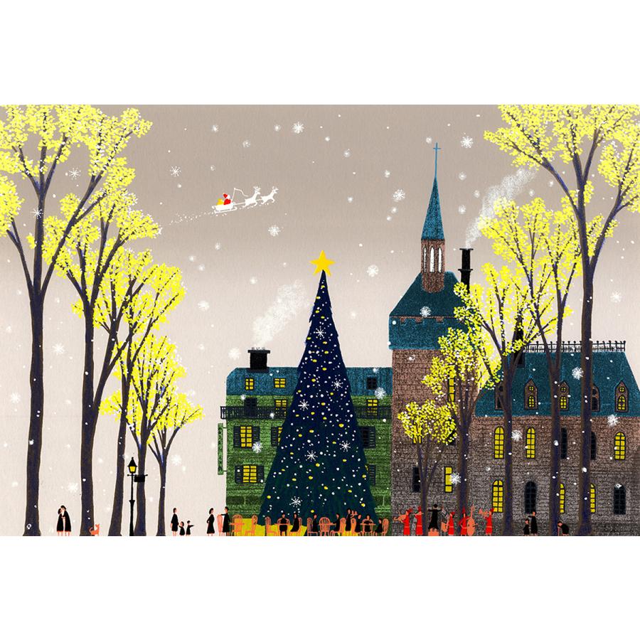 絵画 吉岡浩太郎 光のクリスマス 版画 インテリア : 絵画生活 - 通販
