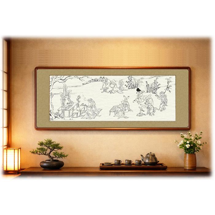 国宝 絵画 鳥獣戯画 （ ちょうじゅうぎが ） 日本画 恵風 : 絵画生活