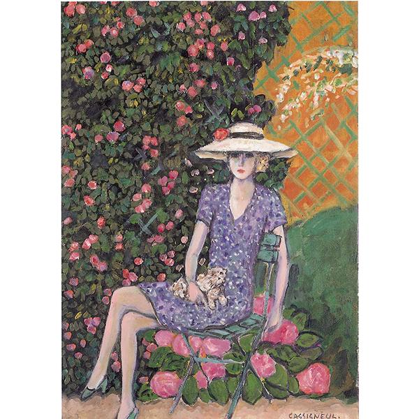 絵画 カシニョール ・いとこ 女性画 インテリア アート : 絵画生活