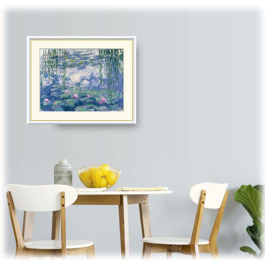 絵画 モネ 睡蓮 名画 インテリア : 絵画生活 - 通販 - Yahoo!ショッピング