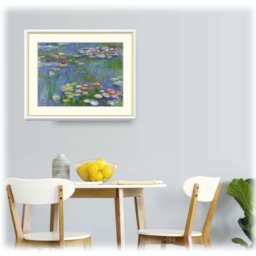 絵画 モネ 睡蓮 名画 インテリア : 絵画生活 - 通販 - Yahoo!ショッピング