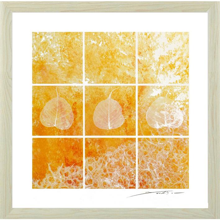 絵画 吉津信一 （ よしずしんいち ） リーフ 抽象画 アート インテリア