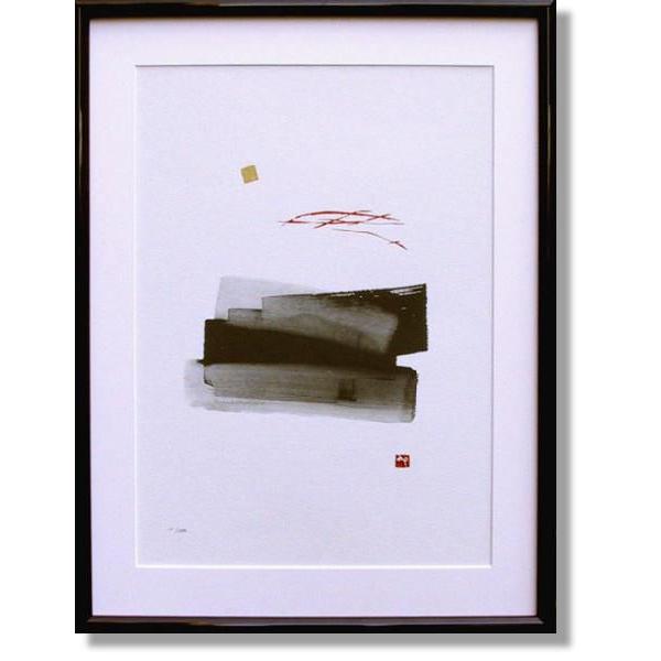 絵画 ジェニファーパランティ Jennifer Parlanti 墨 和モダン