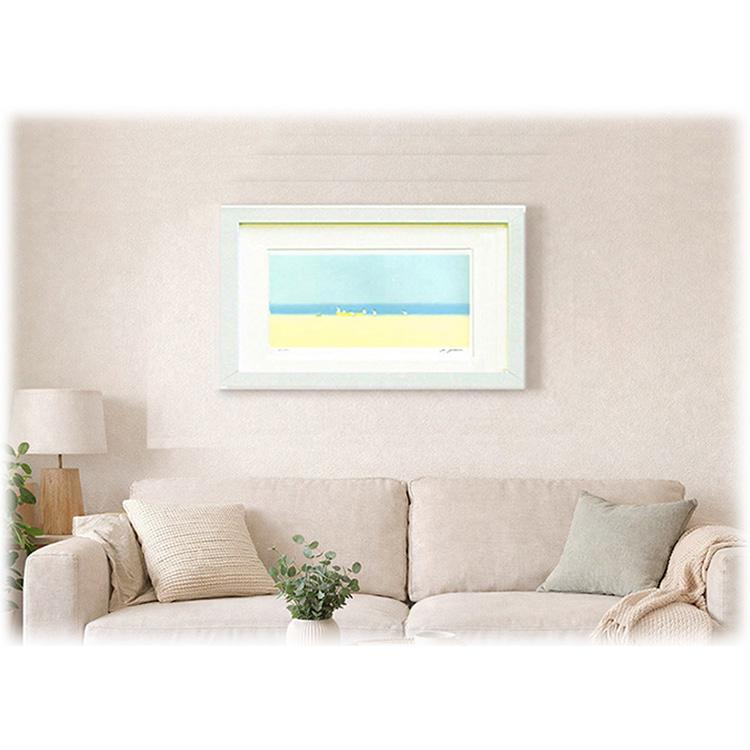 絵画 葉祥明 Seaside Children 版画 インテリア : 絵画生活 - 通販