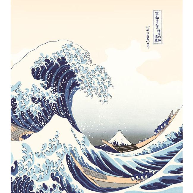 絵画 富獄三十六景 葛飾北斎（ かつしかほくさい ）・ 神奈川沖浪裏 日本画 浮世絵 名画 インテリア_2