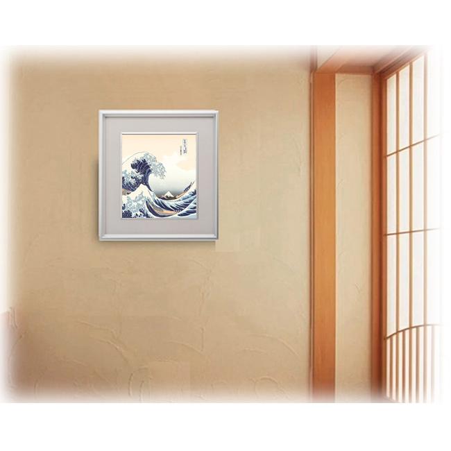 絵画 富獄三十六景 葛飾北斎（ かつしかほくさい ）・ 神奈川沖浪裏 日本画 浮世絵 名画 インテリア_4