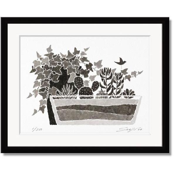 木製パネル アート 葛飾北斎 大判錦絵 芥子(けし)の通販