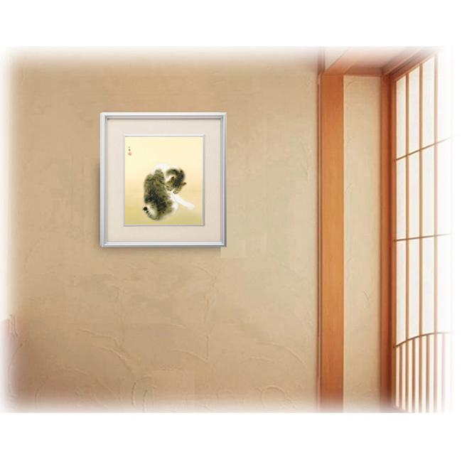 絵画 竹内栖鳳（たけうちせいほう）・ 斑猫 (はんびょう ） 日本画