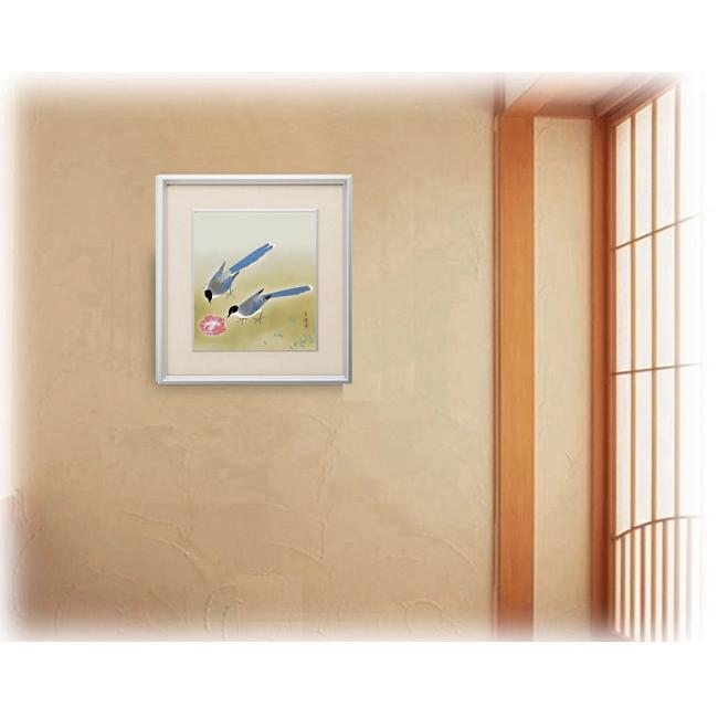 絵画 小林古径 （こばやしこけい） 尾長鳥（おながどり） 日本画 名画