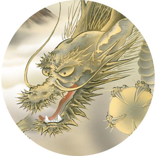 絵画 龍神（ りゅうじん ） 北条裕華 日本画 開運画 縁起画 干支 辰 竜