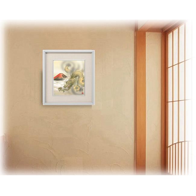 絵画 龍神（ りゅうじん ） 北条裕華 日本画 開運画 縁起画 干支 辰 竜