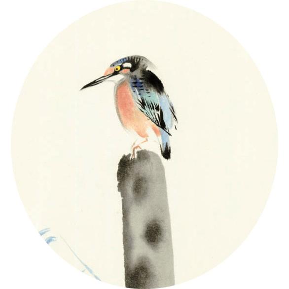 絵画 川合玉堂 （かわいぎょくどう） 川蝉（ かわせみ ） 日本画 名画