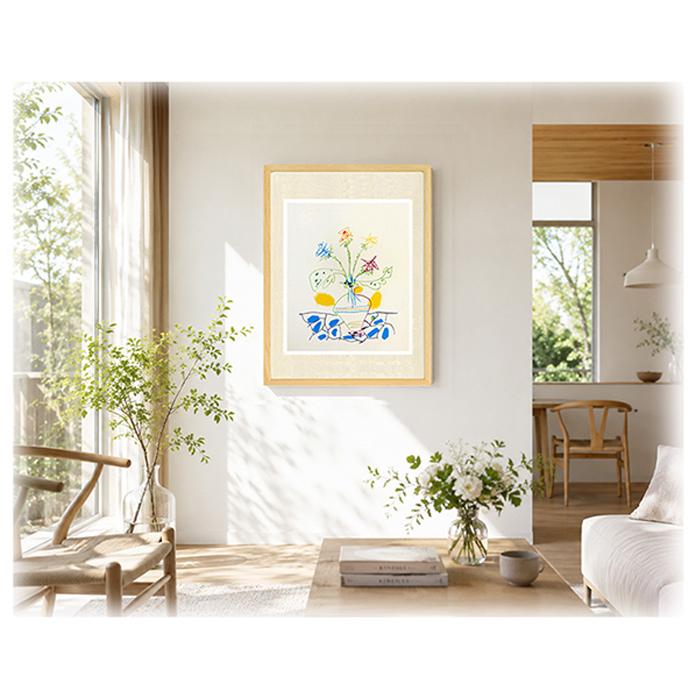 絵画 巨匠 ピカソ 花 ミュージアムアート インテリア : 絵画生活