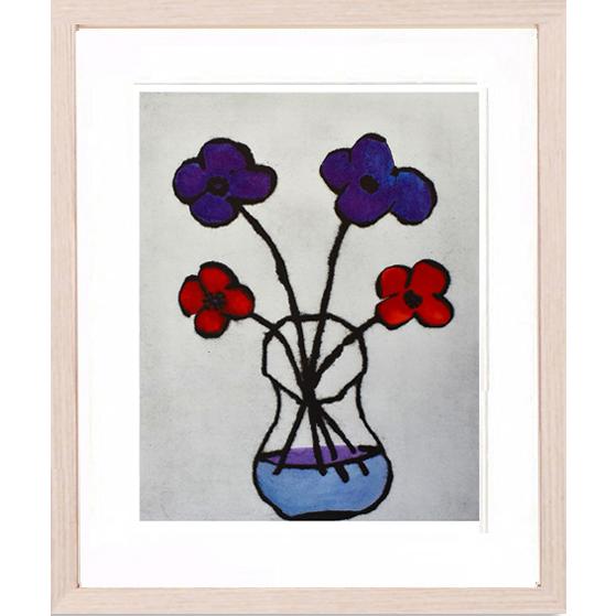 絵画 リチャード・スペア Anemone Quartet 現代アート