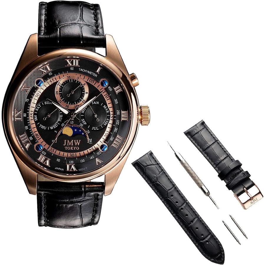 JMW TOKYO シチズン製ムーブメント 腕時計＋交換ベルトセット 上級