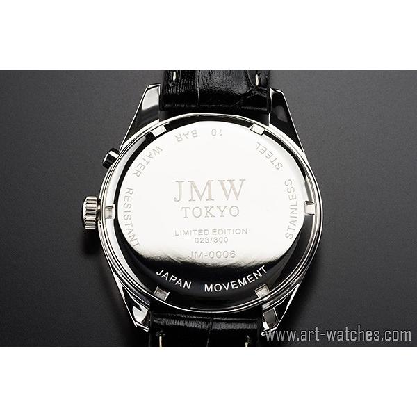 JMW TOKYO 腕時計 シチズン製ムーブメント ブラック&シルバー JMW TOKYO 腕時計 シチズン製ムーブメント ブラック&シルバー