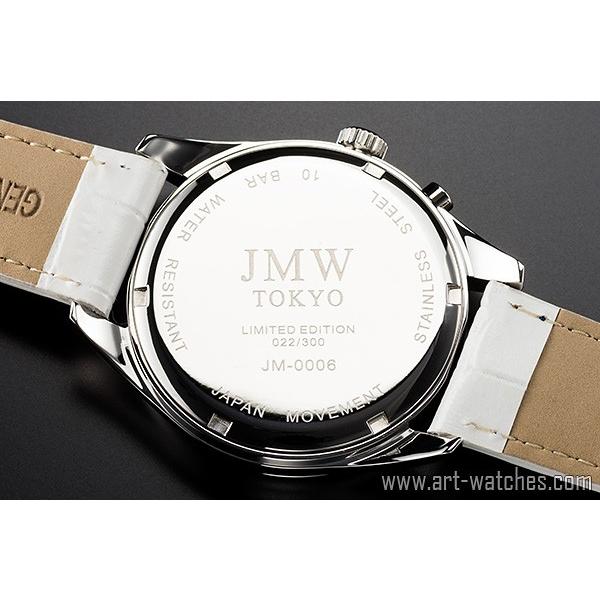 JMW TOKYO 腕時計 シチズン製ムーブメント ホワイト&シルバー JMW TOKYO 腕時計 シチズン製ムーブメント ホワイト&シルバー