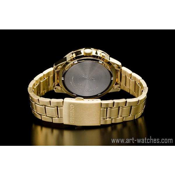 SEIKO（セイコー） セイコー逆輸入クロノグラフ全身ゴールドカラー時計