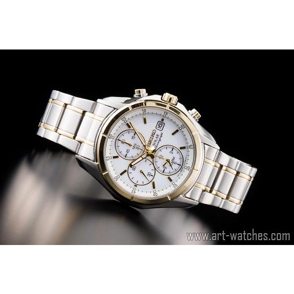 SEIKO（セイコー） セイコー海外SEIKO ソーラーゴールド&シルバー 新品