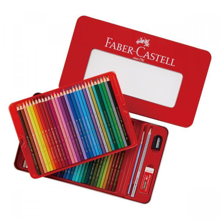 【Faber-Castell】 60色 水彩色鉛筆 ファーバーカステル 水彩色鉛筆 60色セット : アート銀座屋