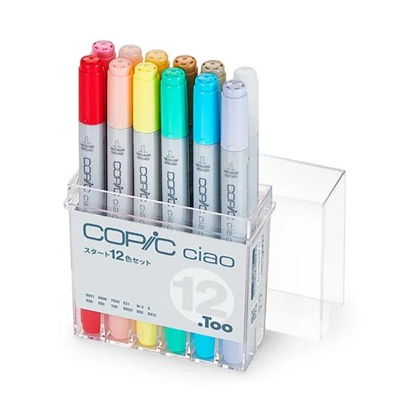 コピックチャオ スタート12色セット 入門用 W アート銀座屋ヤフー店 通販 Yahoo ショッピング