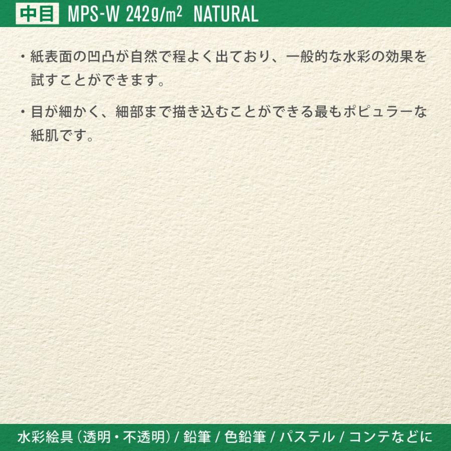 スケッチブック ブロック ヴィフアール水彩紙 F4 中目 242g/m2 22枚 B24VA マルマン (宅配便のみ)｜artandpaperm｜04