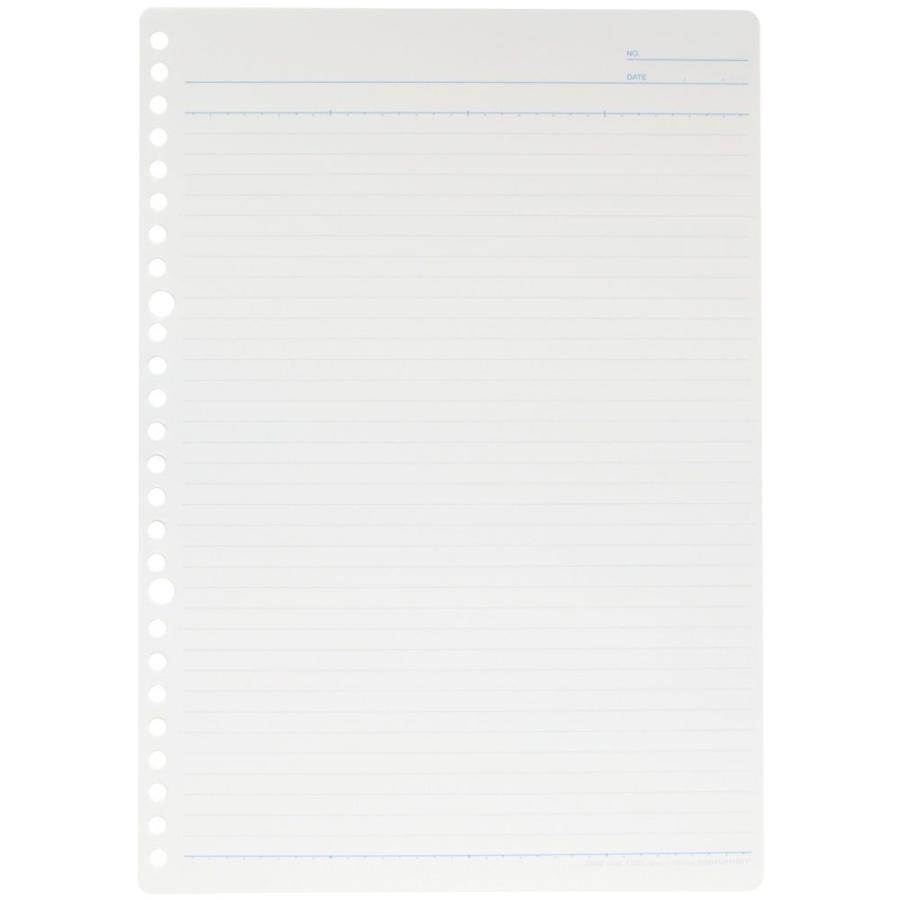 ルーズリーフ 書きやすいルーズリーフ B5 26穴 筆記用紙80g M2 メモリ入り6mm罫 100枚 L11h マルマン Dm便 ネコポス1点まで L11h マルマン公式オンラインショップ 通販 Yahoo ショッピング