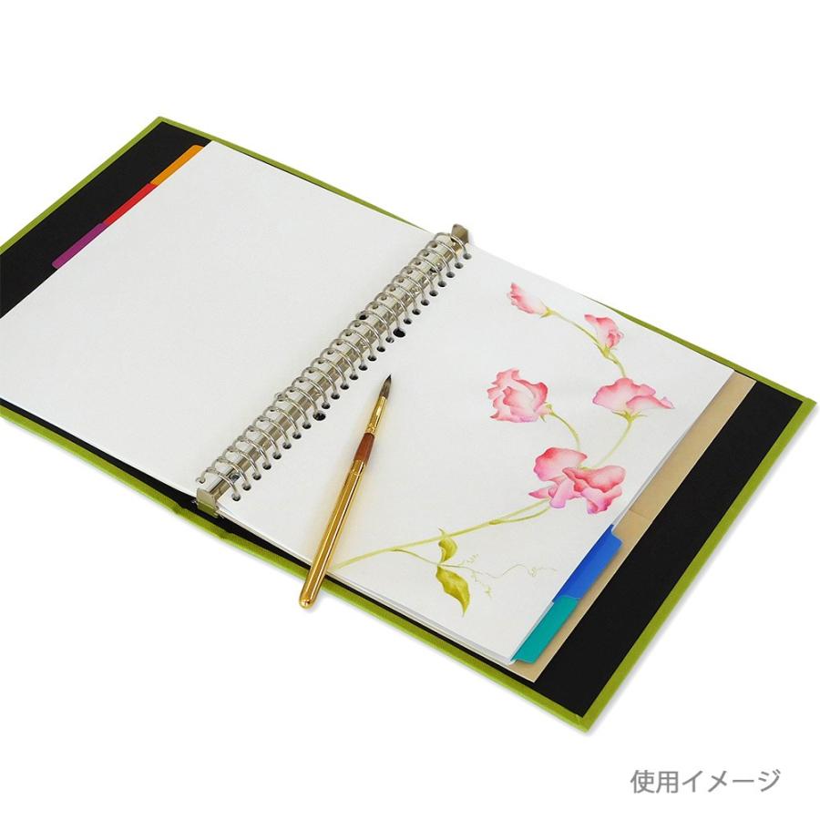 ルーズリーフ 画用紙リーフ 無地 A5 穴 並口 中性紙 L1335 マルマン Dm便 ネコポス2点まで L1335 マルマン公式オンラインショップ 通販 Yahoo ショッピング