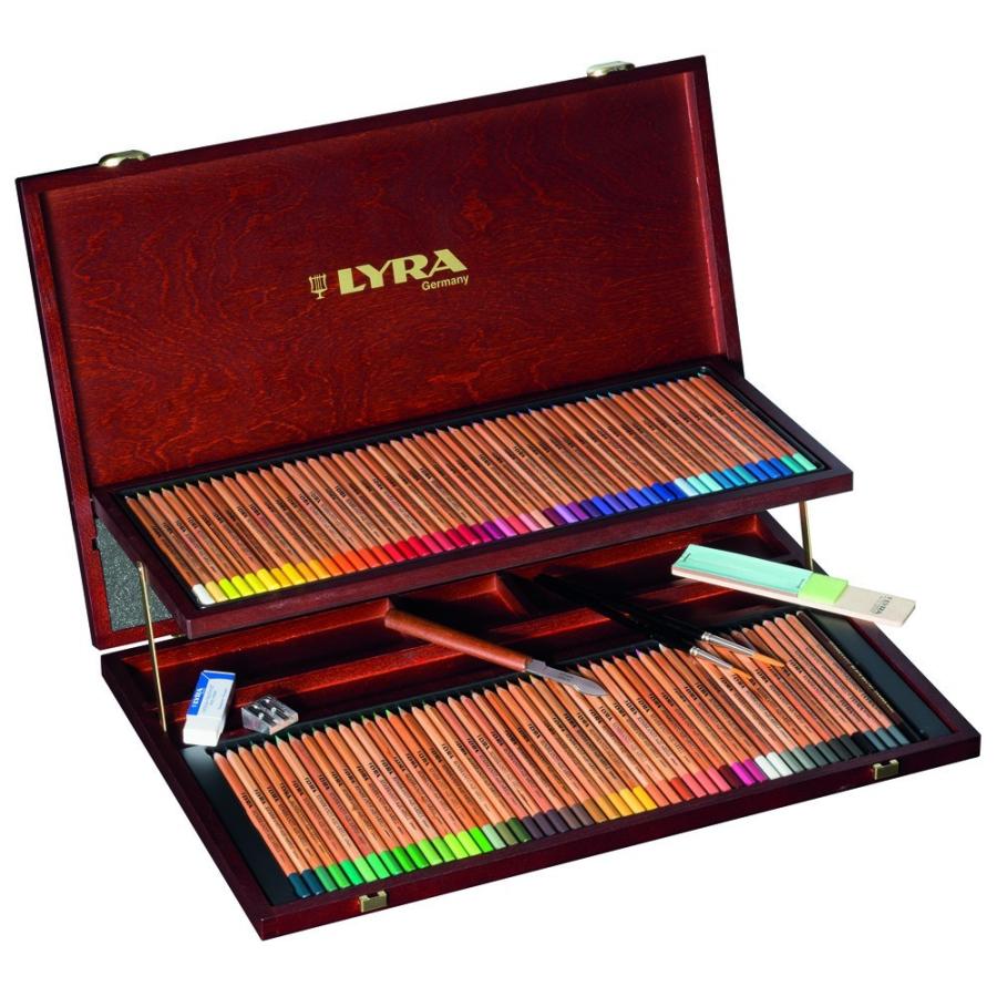 リラ 水彩色鉛筆 アクアレル 72色 セット 楽天市場】【公式】 水彩色鉛筆 LYRA リラ アクアレル メタルボックス
