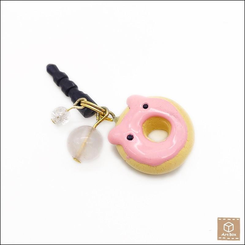 イヤホンジャック フェイクフード ローズクォーツ 水晶 ハンドメイド 手作り 2b 5 2 05 Art Box 通販 Yahoo ショッピング