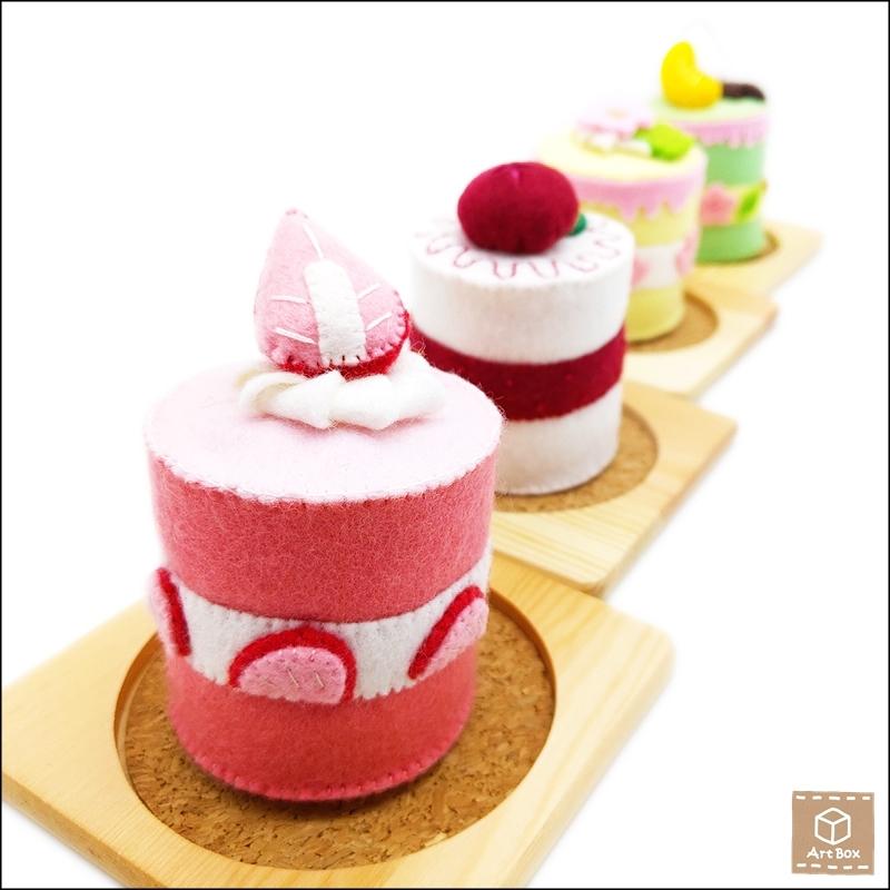 フェルトケーキ フェイクフード インテリア ケーキ 誕生日 キッズ 孫 プレゼン ト お祝い ハンドメイド 手作り 2e 3 1 13 Art Box 通販 Yahoo ショッピング