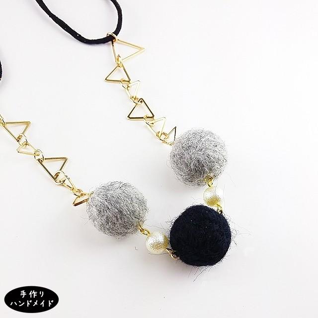 手作り 一点物 ふわふわ羊毛フェルトのネックレス チョーカー ハンドメイド C 5 2 10 Art Box 通販 Yahoo ショッピング