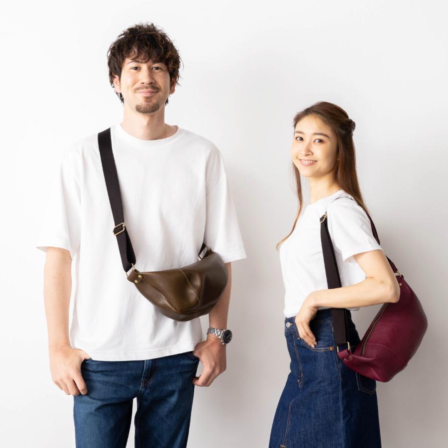 ART BROWN（アートブラウン） ボディバッグ メンズ 本革 ショルダー 