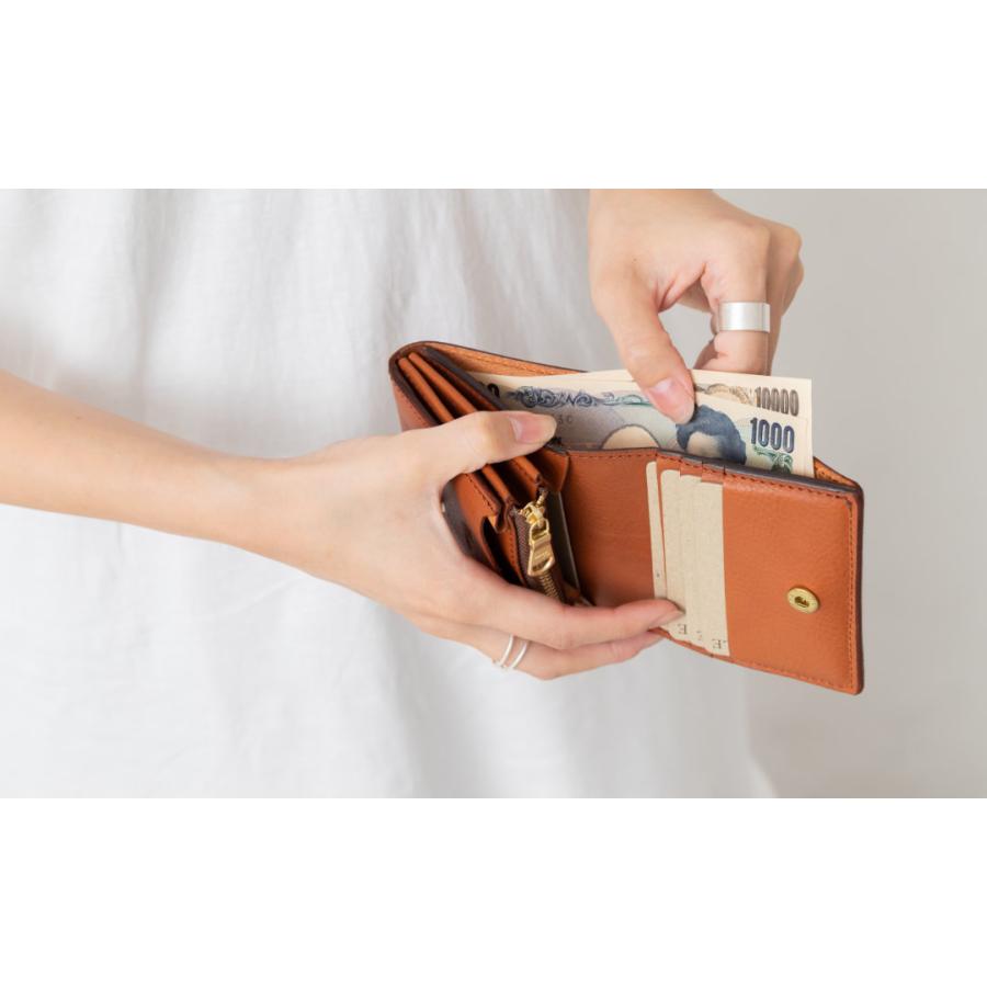 Dono（ドーノ） 財布 ミニ財布 コンパクト レディース 女性 大人 本革