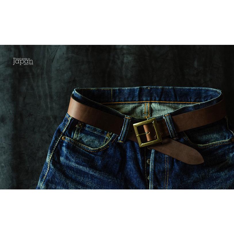 ART BROWN クロムエクセル 40mm幅ギャリソンベルト 大きいサイズ ART BROWN クロムエクセル 40mm幅ギャリソンベルト 大きいサイズ