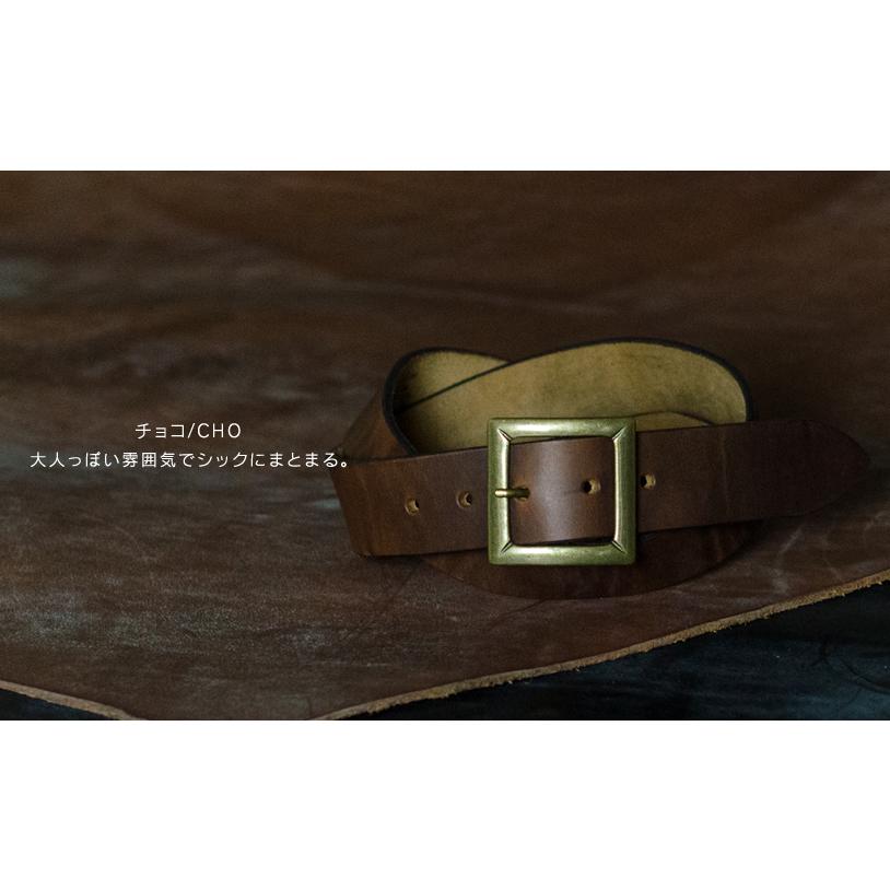 ART BROWN クロムエクセル 40mm幅ギャリソンベルト 大きいサイズ ART BROWN クロムエクセル 40mm幅ギャリソンベルト 大きいサイズ