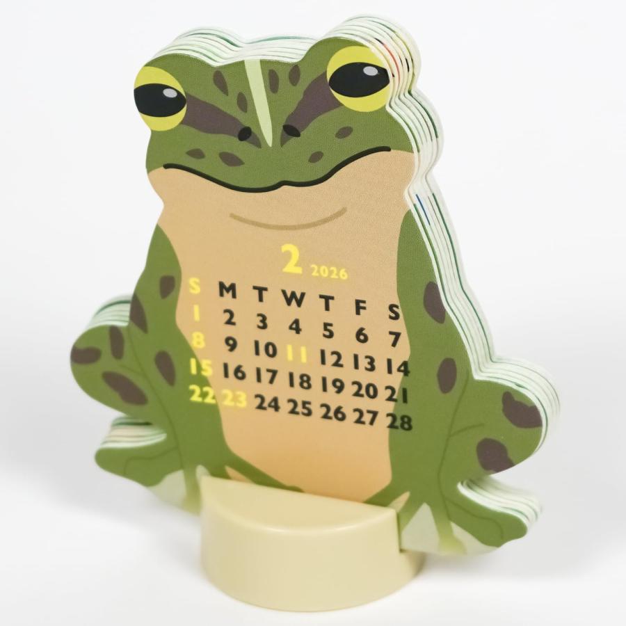 グリーティングライフ 2026年 カレンダー アニマルダイカット ミニ