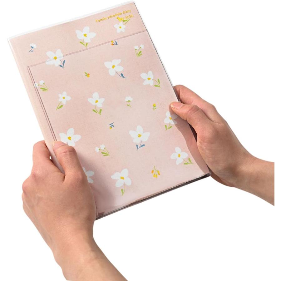 クツワ（KUTSUWA） 手帳 家族手帳 2026年 A5 マンスリー 日曜始まり