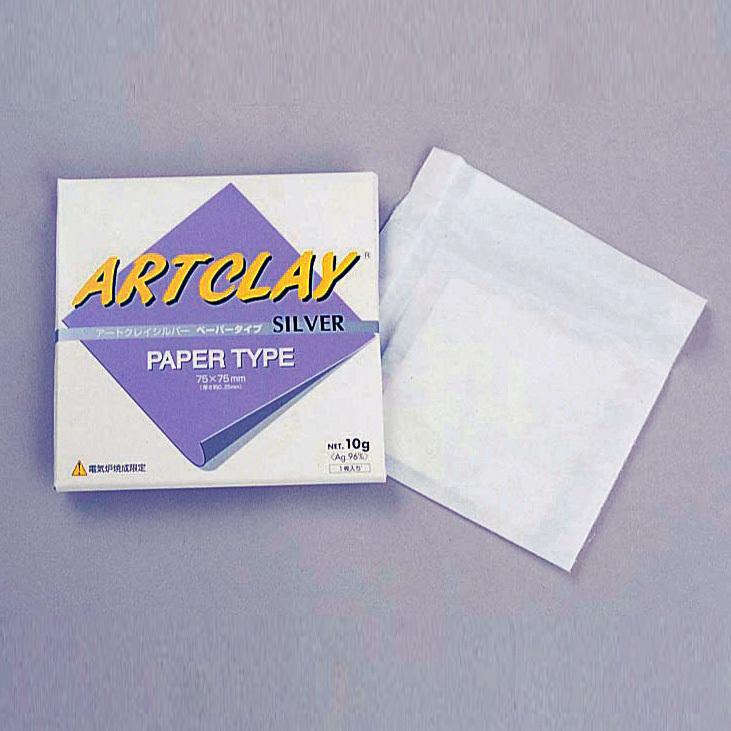 ART CLAY アートクレイシルバー ペーパータイプ 10g（1枚） : アート
