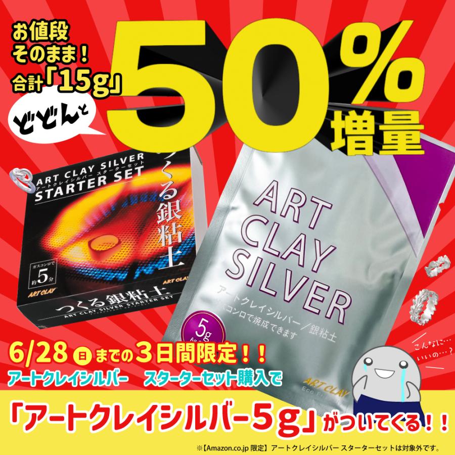 ART CLAY （ご購入特典つき）アートクレイシルバー スターターセット
