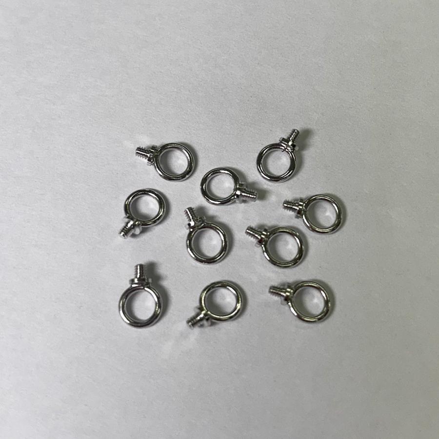 ART CLAY ネジ式パーツ 丸カン 6mm（10ヶ） : アートクレイ通販CLUB