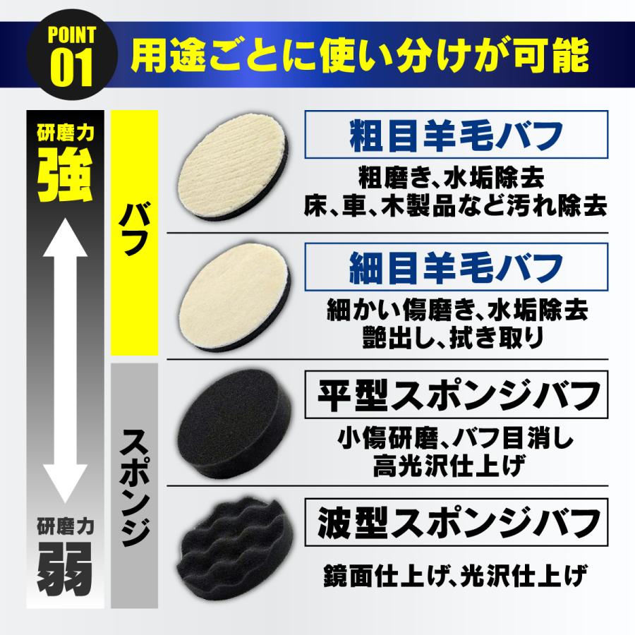 バフクリーナーシステム2000✨ コーティング磨き