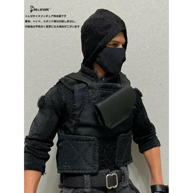 ドールズフィギュア SP1 1/6フィギュア用衣装 男性用 特殊部隊 ドールズフィギュア SP1 1/6フィギュア用衣装 男性用 特殊部隊