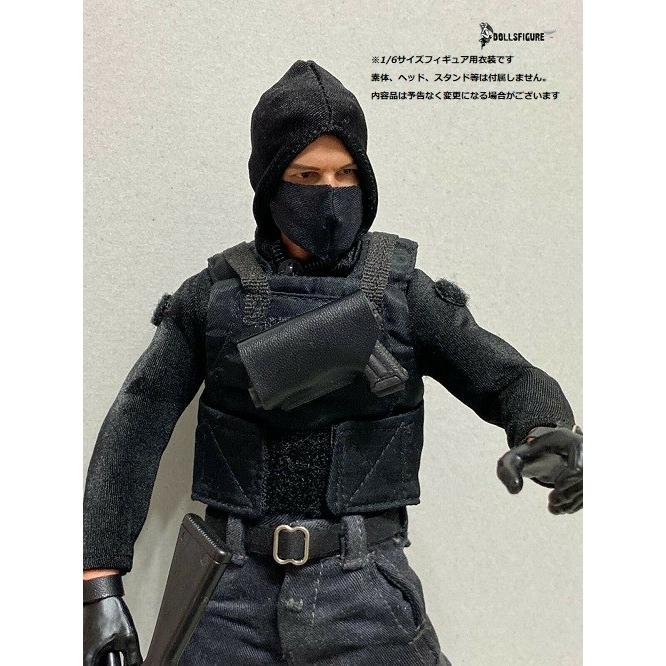 ドールズフィギュア SP1 1/6フィギュア用衣装 男性用 特殊部隊傭兵服コスチュームセット (DOLLSFIGURE SP1)