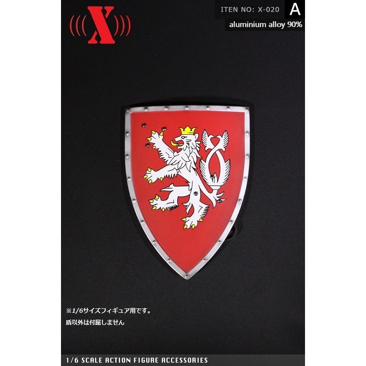X Toys 1 6フィギュア用 古代ローマ騎士の盾 X 0a Pymr Go Th