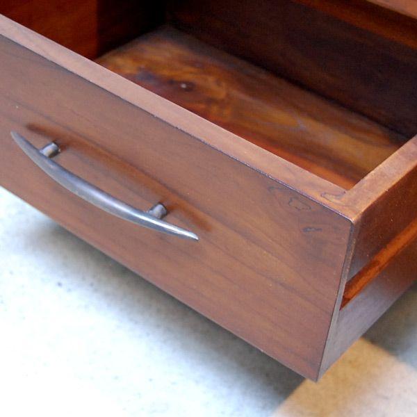 TVラック1800 TV Cabinet テレビ台 テレビキャビネット 天然木 濃茶 チーク無垢材 オリジナル家具 インドネシア直輸入 |  | 03