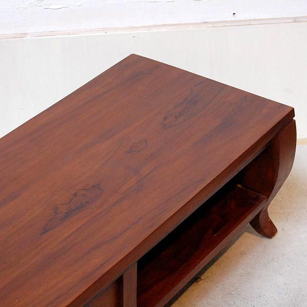 TVラック1800 TV Cabinet テレビ台 テレビキャビネット 天然木 濃茶 チーク無垢材 オリジナル家具 インドネシア直輸入 |  | 05