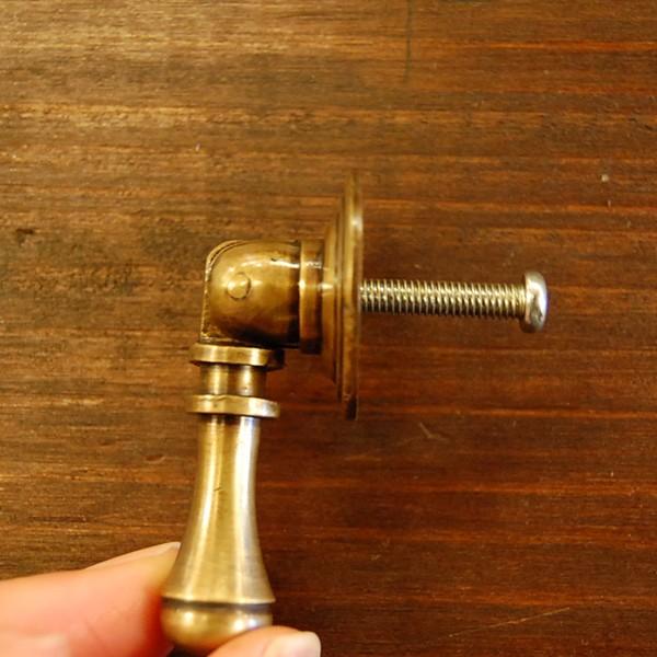 取っ手 ブラス 真鍮把手 扉金具 ぶらり取っ手 キャビネット おしゃれ